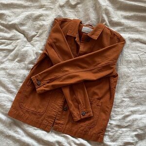 Everlane Rust Orange chore Jacket